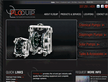 Tablet Screenshot of floquip-inc.com